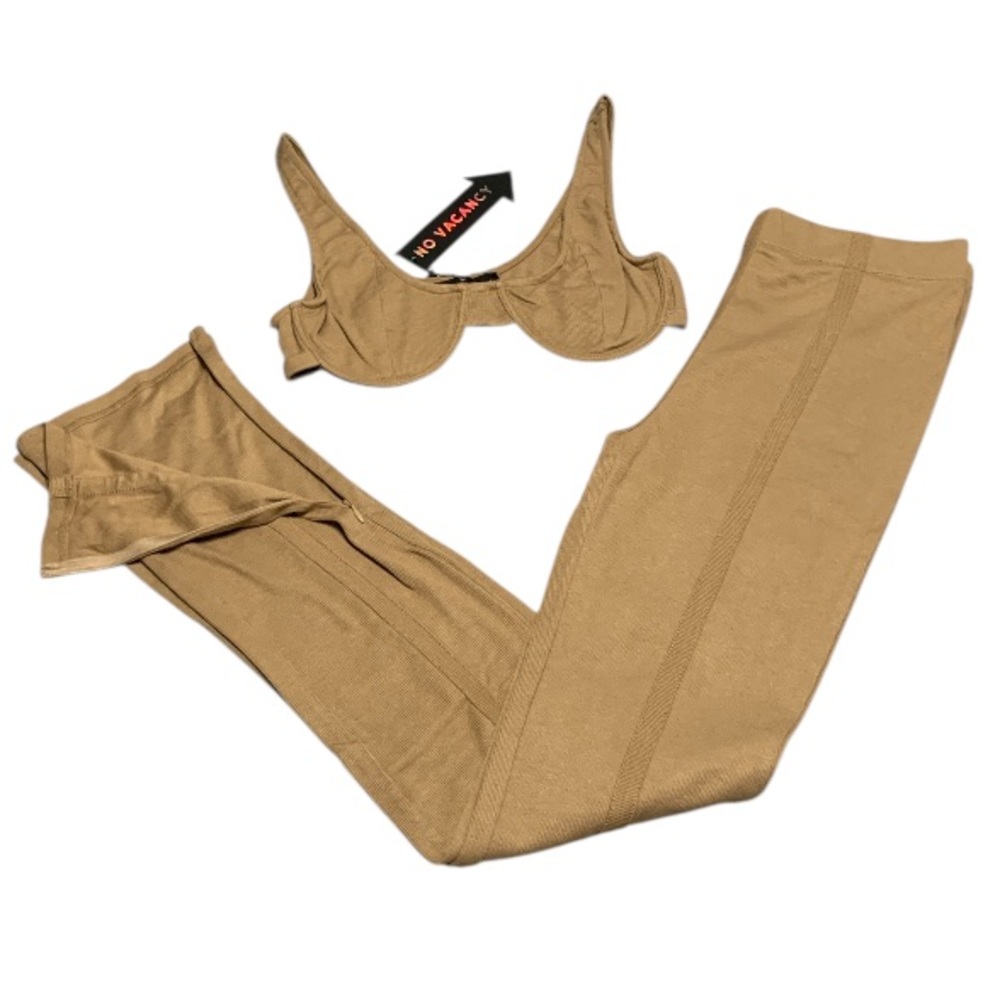 Mocha Brown Leggings and top SET